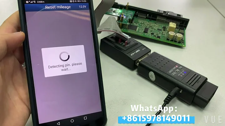 Reset BMW CAS3/CAS3+ IMMO milage to 0 by Yanhua Mini ACDP