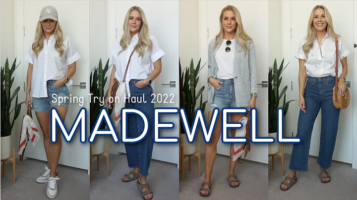 MADEWELL | SPRING 2022 TRY ON HAUL | SPRING STYLING