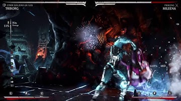 Mortal Kombat X – Triborg (Cyber Sub-Zero) Meterless Corner Combos (36-40%, One to Two Drones)