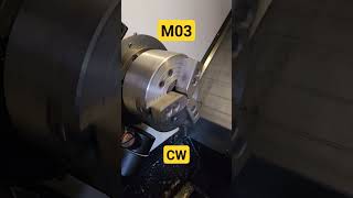 The Code CNC Operators Use Every Day: M03, Learning CNC: M03 Clockwise Rotation, M03, CW CLOOK WISE