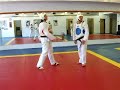 NU Taekwondo Sparring: Matt Nusko vs. Jang Guang Soo Part II