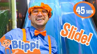 Blippi Visits an Indoor Playground! - Part 2 | Blippi Full Episodes | Educational Videos for Kids