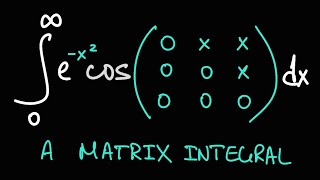 A very interesting matrix integral