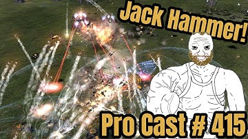 🔨Jack Hammer!🔨 Supreme Commander 2 ProCast# 415 3v3 on Open Palms