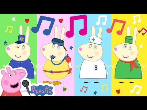 🌟 Busy Miss Rabbit🎵 Peppa Pig My First Album 14# | Peppa Pig Official Family Kids Cartoon