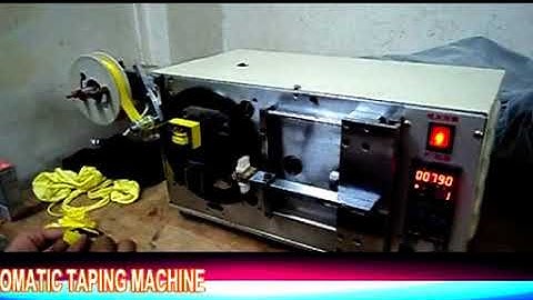 Automatic taping machine series. newwinhk@hotmail.com