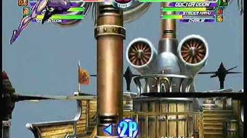 MvC2 Online (360): Brett (Cha/Storm/Doom) vs G2 Wreq Lazz (Cha/Strid/Doom) 1 .:5.25.10:.