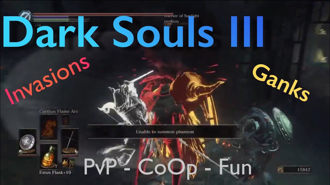 Dark Souls 3 InvasionsPvPCoopFun YouTube