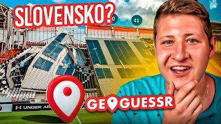 Hledám Slovenské stadiony na mapě! (Geoguesser)