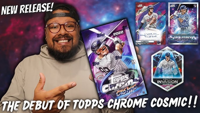 SUPERFRACTOR! 2022 Topps Cosmic Chrome Baseball Hobby 6 Box Half