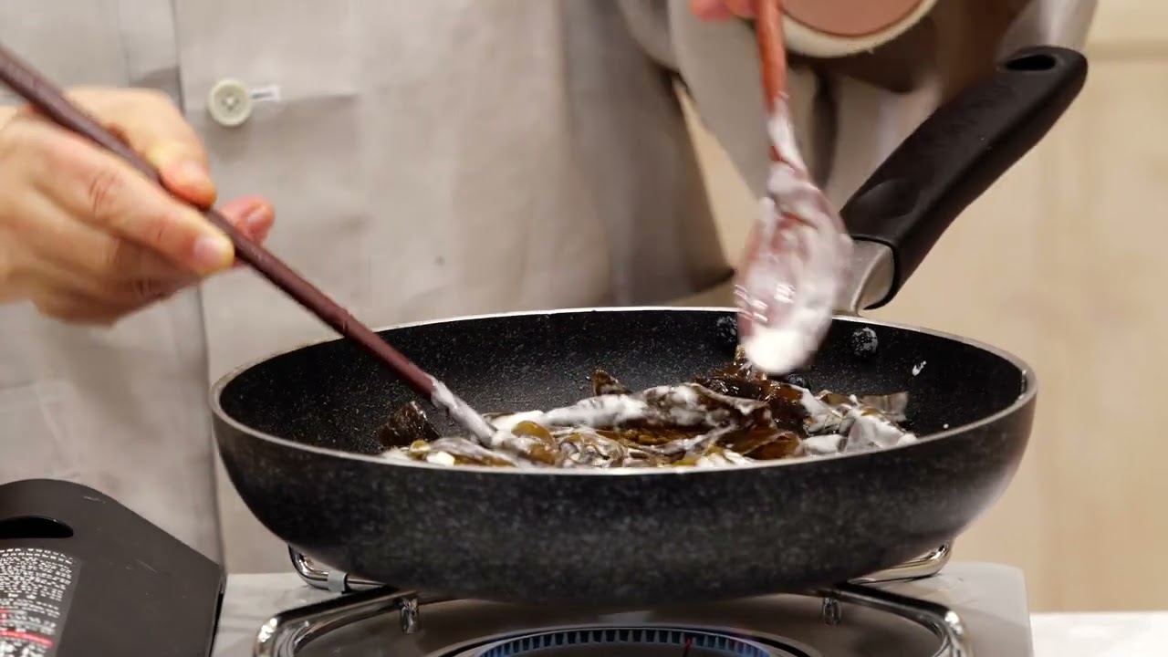 [겨울 물미역전] 물미역을 먹는 색다른 방법!  라방했던 바로 그 메뉴! 