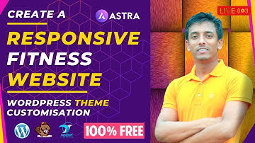 How to Make a Fitness or Gym Website in WordPress Using Free Astra Theme With Beaver Builder