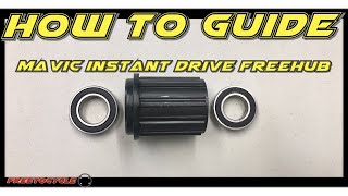 mavic instant drive 360 freehub bearing change