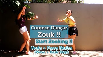 APRENDA ZOUK em 1 MINUTO - ONDA+PASSO BASICO (Zouk do Zero) | Helen Avelar