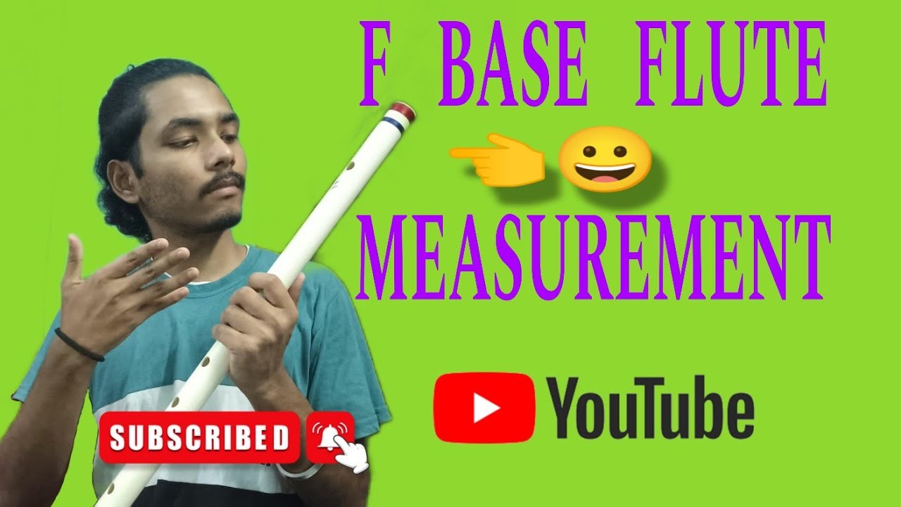 F BASE FLUTE THREADING AND MEASUREMENT VIDEO 😀