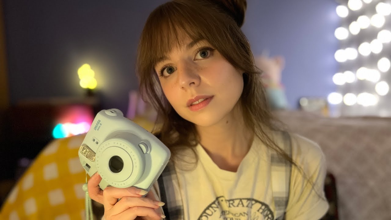 ASMR 🎨 POV Obsessed Girl Paints Your Face! - ASMR Mouth Sounds, Personal Attention, Weird Girl