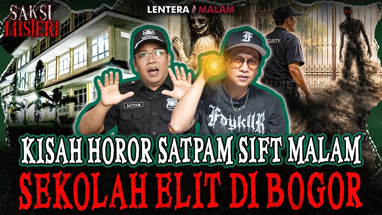 HIIII SEREMMM!! JAGA SEKOLAH ELIT, SATPAM INI MALAH KAPOK