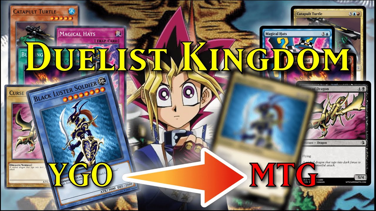 I Turned Yugi's Duelist Kingdom Deck into Magic: The Gathering Cards!