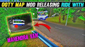 🎀 OOTY MAP MOD ADD IN BUS SIMULATOR INDONESIA 🤩 ஊட்டி MAP MOD 🔥 OFF TURNING ROAD 🥳 TAMIL