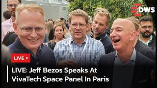 LIVE: Jeff Bezos Speaks On Space Future At VivaTech Paris 2026 | DWS News | AI1F