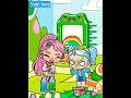 rainbow sticker!#trending#funny#avatarworld#vairalvideo#fyp#story#like#love#rainbow#shorts