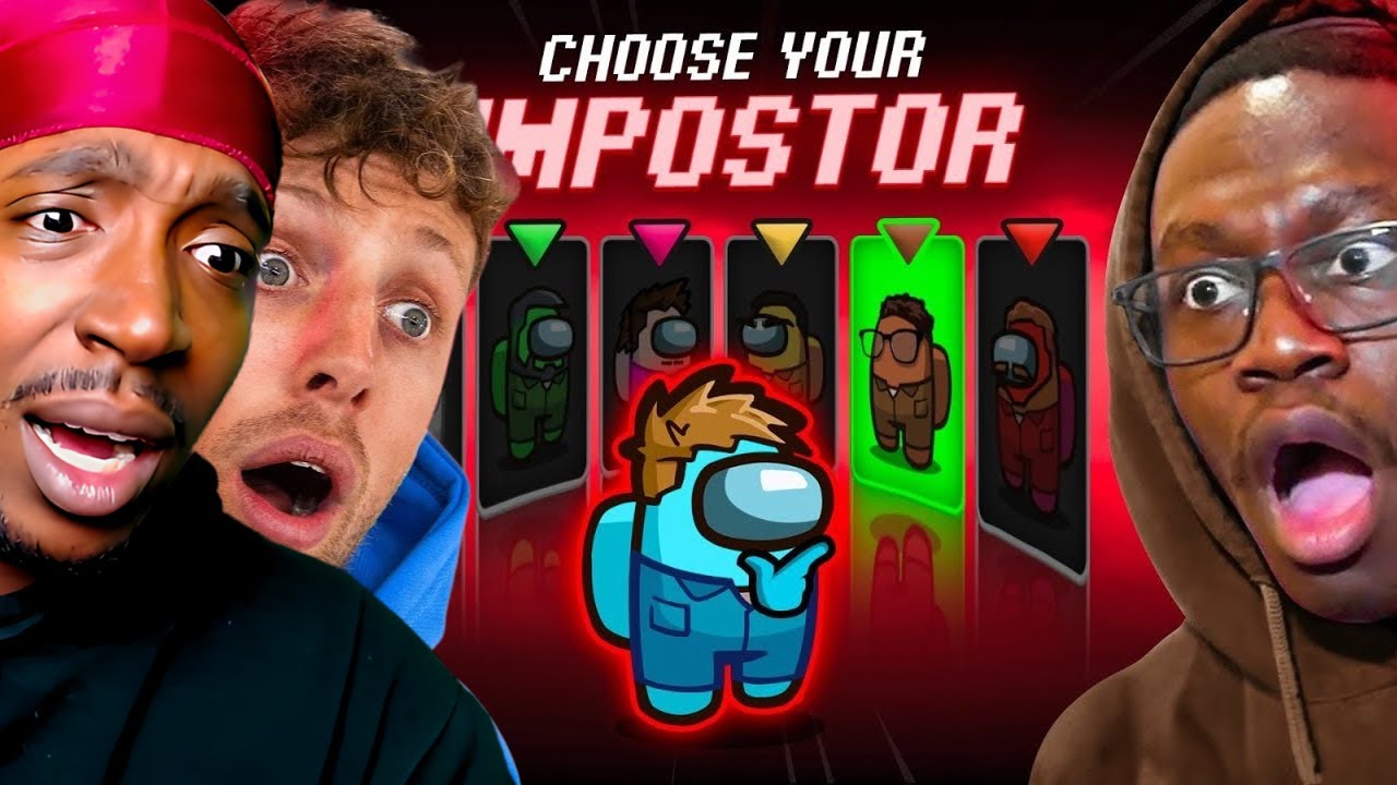 SIDEMEN AMONG US BUT THE IMPOSTOR CHOOSES THEIR TEAMMATE (AMERICAN REACTS)