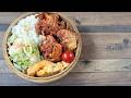 【10分弁当】ゴボウ豚こま唐揚げ弁当〜包丁もまな板もいらない【過去作】 (481)