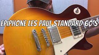 Epiphone Les Paul Standard 60's - Maple Burst Fade Demo