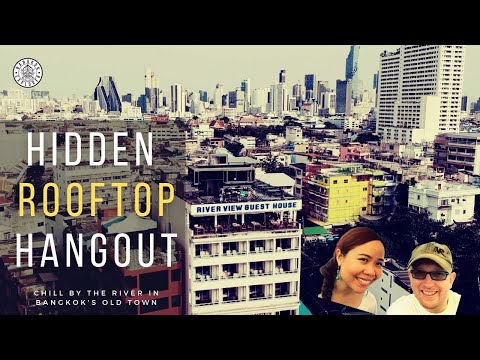 Hidden rooftop bar and restaurant in Bangkok's Chinatown