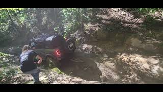 Daniel boone back country byway the Dbbb coldiron fork section ford broncos