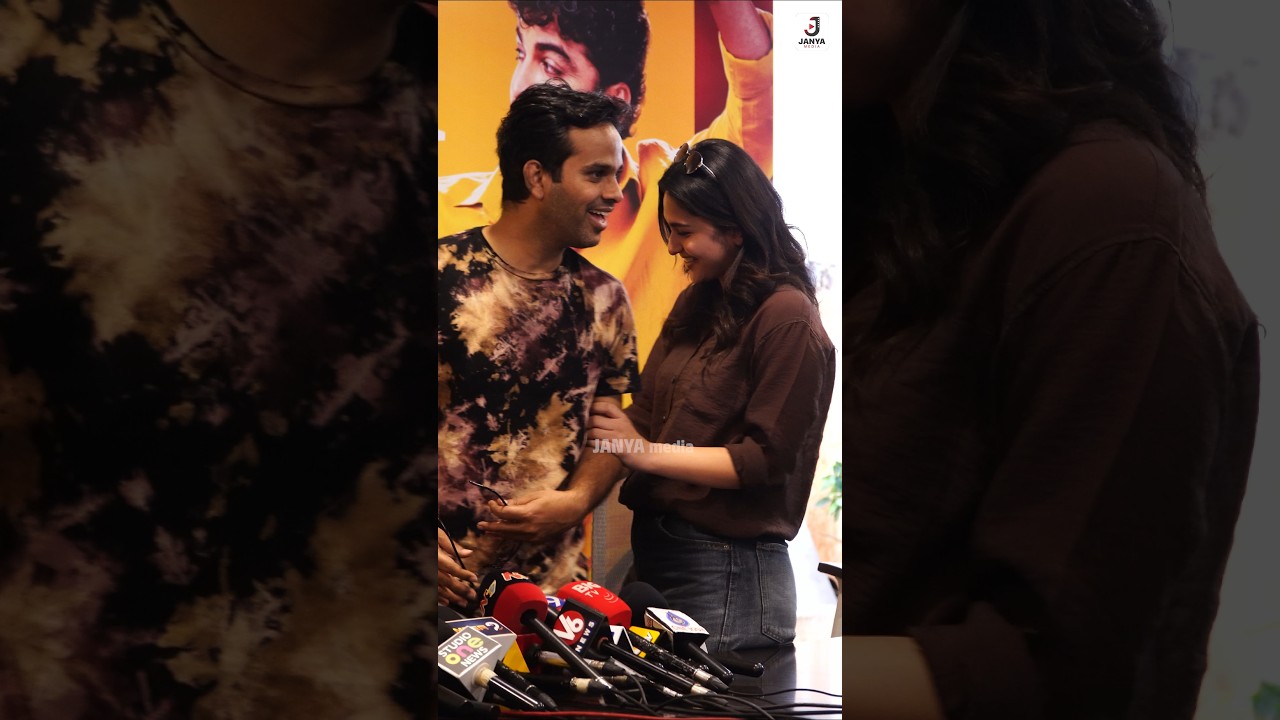 Kayadu Lohar Fun With Anudeep🤣🤪 At Funky Movie Success Meet🎉 