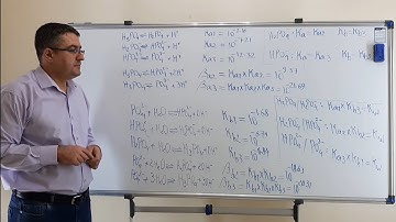 Acids and Bases 18: Acidity & Basicity Constants B (Polyprotic Acids & Bases)