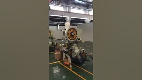 16 ton Punching Machine with Servo Motor Powered Material Feeder