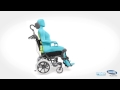 Vidéo: Fauteuil roulant manuel Azalea avec dossier réglable Flex 3