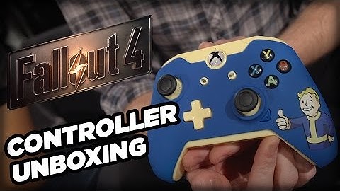 Unboxing the Fallout 4 Xbox One Controller