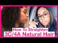 How To Straighten Natural Hair