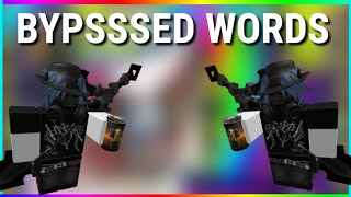Roblox Bypassed Words Working 2020 2021 Discord Gg Cfuwn4j29n Youtube - roblox discord bypassed word