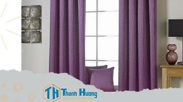 CÁC MẪU RÈM VẢI THÔ ĐƠN SẮC TẠI MÀN CỬA THANH HƯƠNG HOTLINE 0988 61 55 77