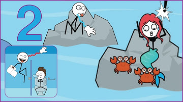 Super Swing (WEEGOON): Funny Stickman Puzzle Game Part 2 - (Levels 51- 80)