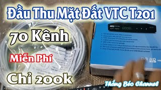 Có Nên Mua Đầu Thu kỹ Thuật Số,Đầu Thu Mặt Đất VTC T201 - Mua Hàng Shopee