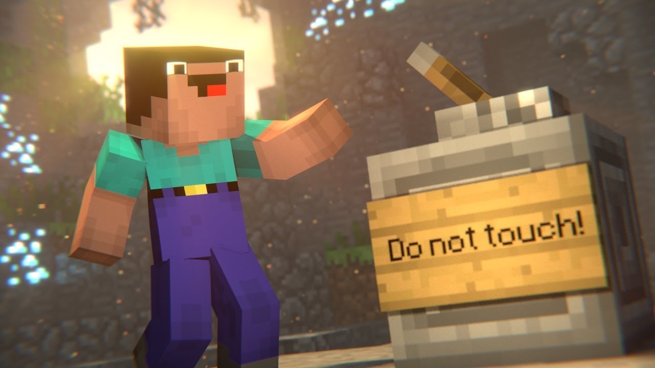 Don T Touch Minecraft Animation Youtube