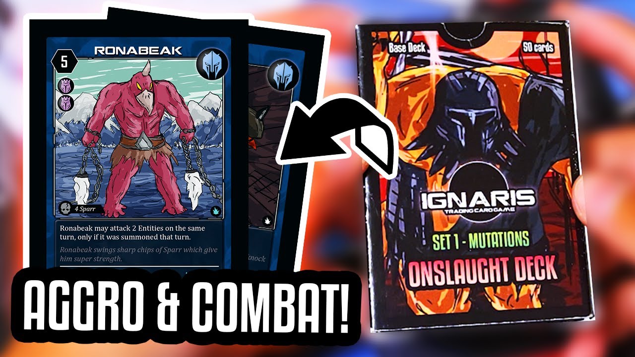 Ignaris The Ultimate WARRIOR Deck! Ignaris Onslaught Base Deck Profile! - YouTube