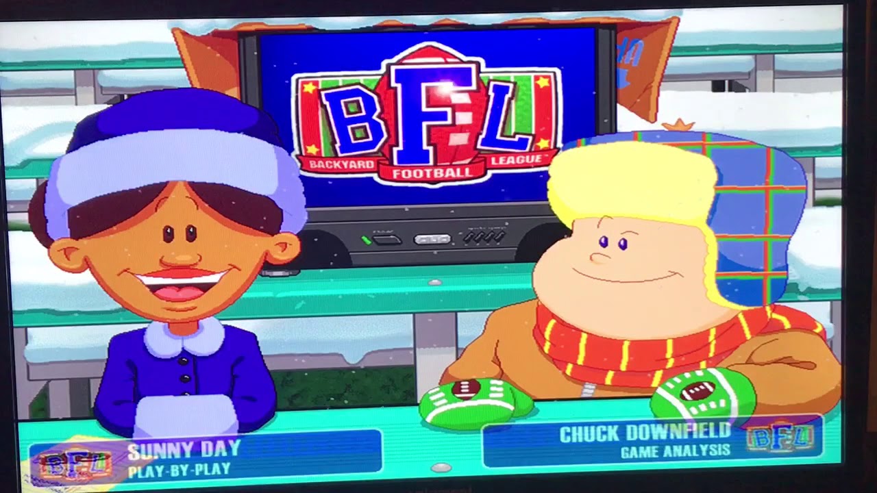 Backyard Football 2002 Season 1 Game 9 Youtube