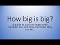How Big Is Big? An Introduction to large numbers, including Graham's Number.