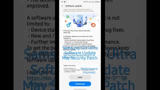 samsung s23 ultra | latest software update may 2023 | Performance improved | screenshot 2
