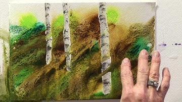 Creating Textures with Winsor & Newton Granulation Medium