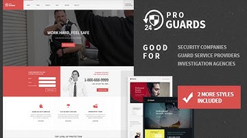 ProGuards - Safety & Security WordPress Theme | Themeforest Website Templates and Themes