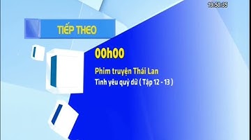 BRT 26.4.2017 Lịch phát sóng chương trình từ 20 giờ