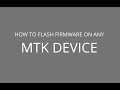 Flashtool ႏွင့္ MTK ဖုန္းမ်ား Firmware တင္ျခင္း