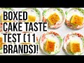 Box Mix Cake Taste Test (11 Brands)!